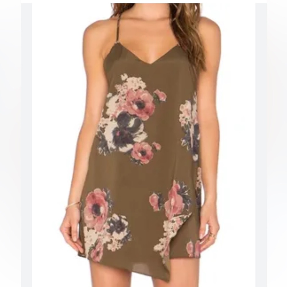 Free people cami floral dress, size XS. NWOT, never worn